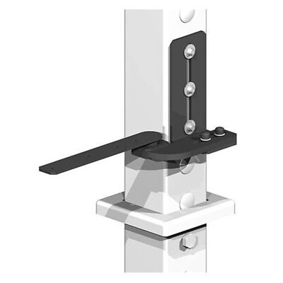 Gatemate Easi-Fit verstellbares Torpfostensystem - unteres Schwenkscharnier