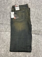 Diesel Women  s Cherone Distressed Dark Wash Jeans 28 X 33 Flare Leg