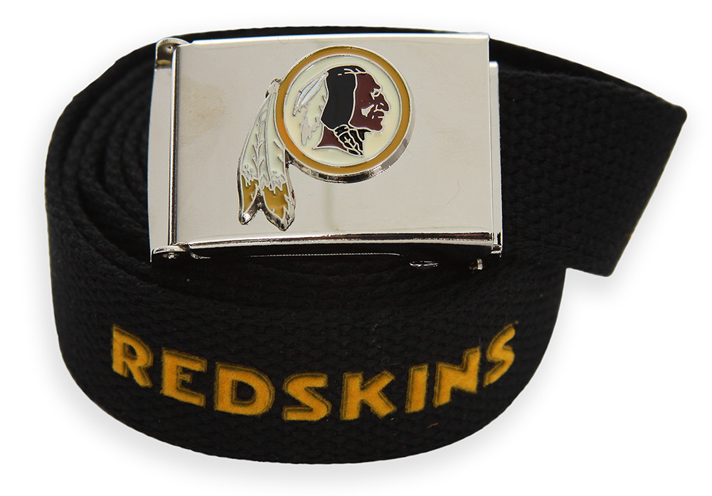 Web Belt With Buckle Washington Redskins NFL for sale online | eBay