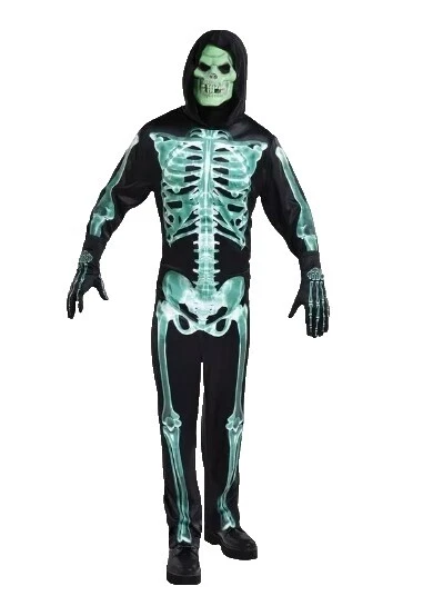 Jumpsuit Skeleton Costumes for Men