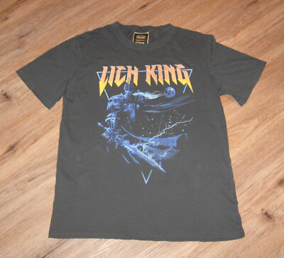World of WarCraft T SHIRT Shadowlands LICH KING adult size medium
