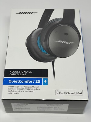Bose QuietComfort Headphones 新品 未開封 Amazon.com: Bose QuietComfort 25 Acoustic Noise Cancelling