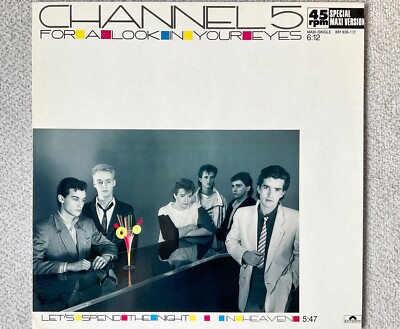   Channel 5 - For A Look In Your Eyes - 12'' Maxi * wie neu * NEAR MINT *   