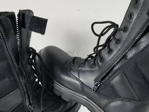 Work Zone Men's 10" Swat Tactical Police Militia Composite Toe Boot C877 Size 9 - Picture 6 of 10