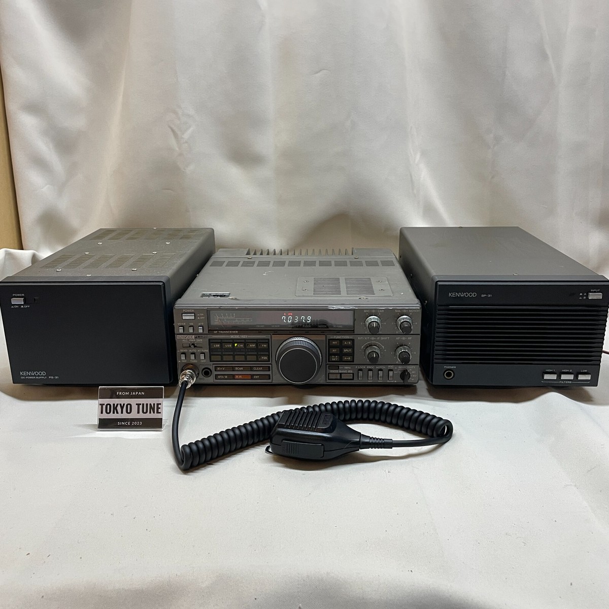 KENWOOD TS-440S PS-31 SP-31 100W HF Ham Radio Transceiver