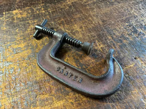 Vintage Carter 3" G Clamp Industrial Woodwork/Engineering Made in Australia