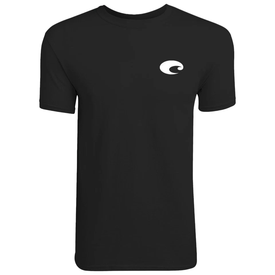 Costa Founders Fish T-Shirt (L)- Black - Image 2 of 3