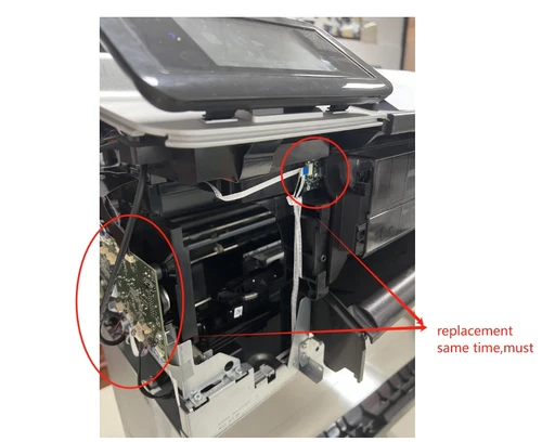 Scheda formattatrice Refur HP DesignJet T830 36 pollici F9A28-67020 scheda madre + scheda di backup - Foto 4 di 4