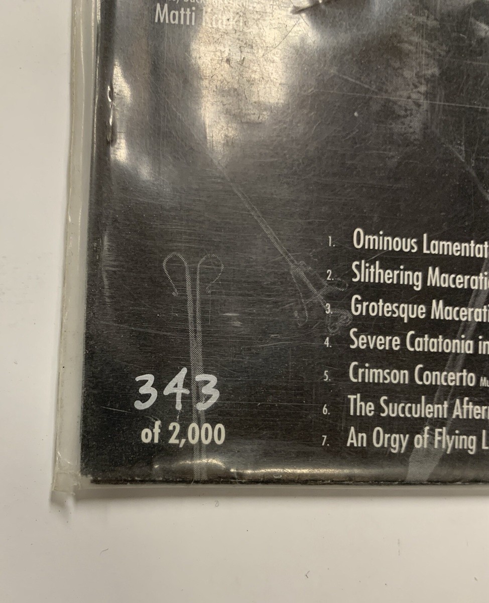 General Surgery - Necrology CD 1993 Relapse Limited Edition