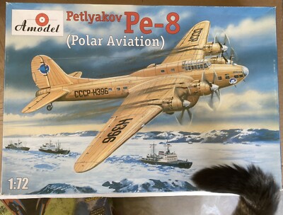 Petlyakov Pe-8, Radials, Polar Aviation, AMODEL 1/72