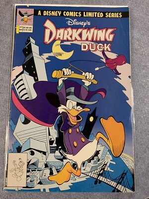 DISNEY'S DARKWING DUCK LIMITED SERIES #1 1991 Walt Disney Publication