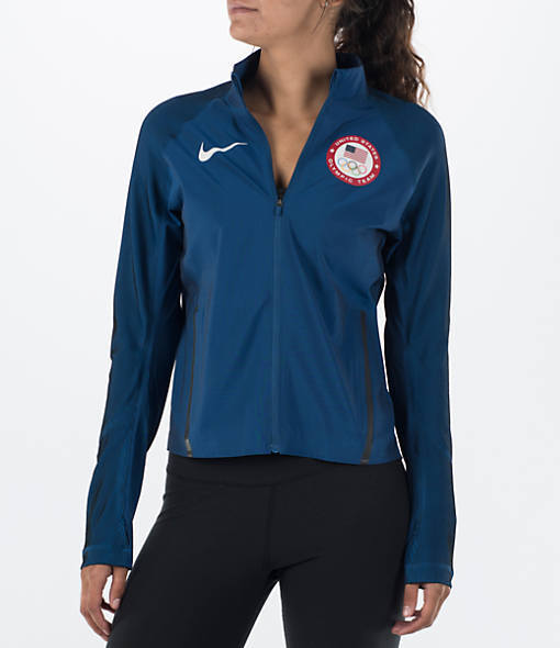 Él Pórtico apenas NEW Women Nike Flex Team USA Running Jacket Size XS S M 807373 Authentic  Olympic | eBay