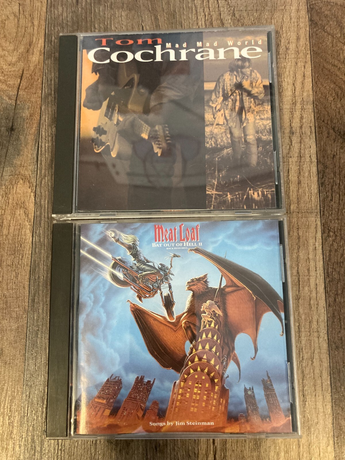 Bat out of Hell II: Back into Hell + Mad Mad World Tom Cochrane 2 cd ...