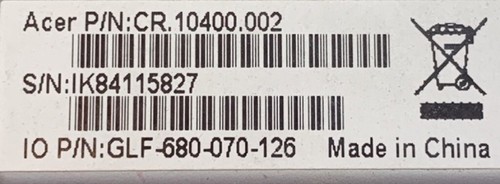 LETTORE CARD READER INTERNO CON PORTA USB ACER CR.10400.002 TESTATO - Foto 4 di 7