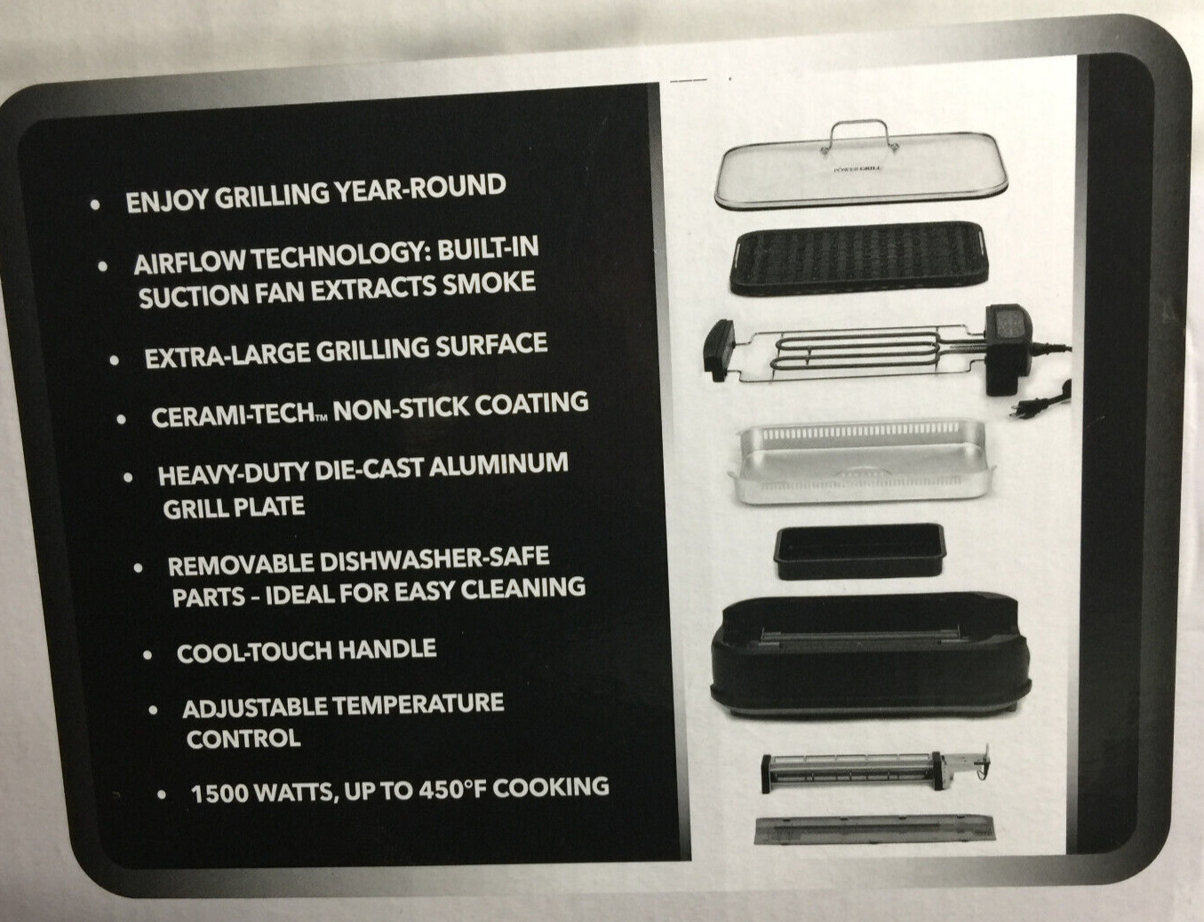 PowerXL Smokeless Grill Pro, Indoor Electric Grill plus Griddle General Maintenance