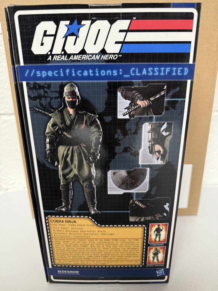 SideShow GIJOE Cobra Sniper 1/6 Scale Figurine