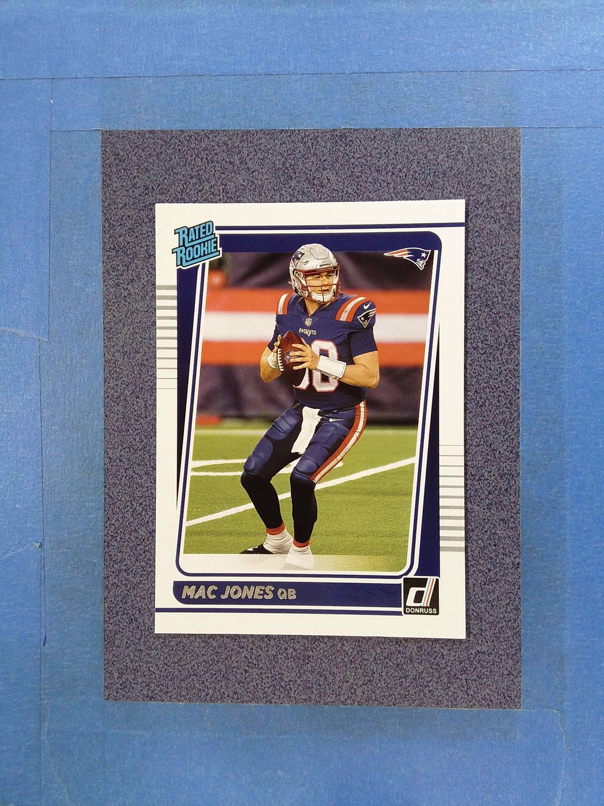 2021 Donruss MAC JONES Rated Rookie #255 New England Patriots @NV07