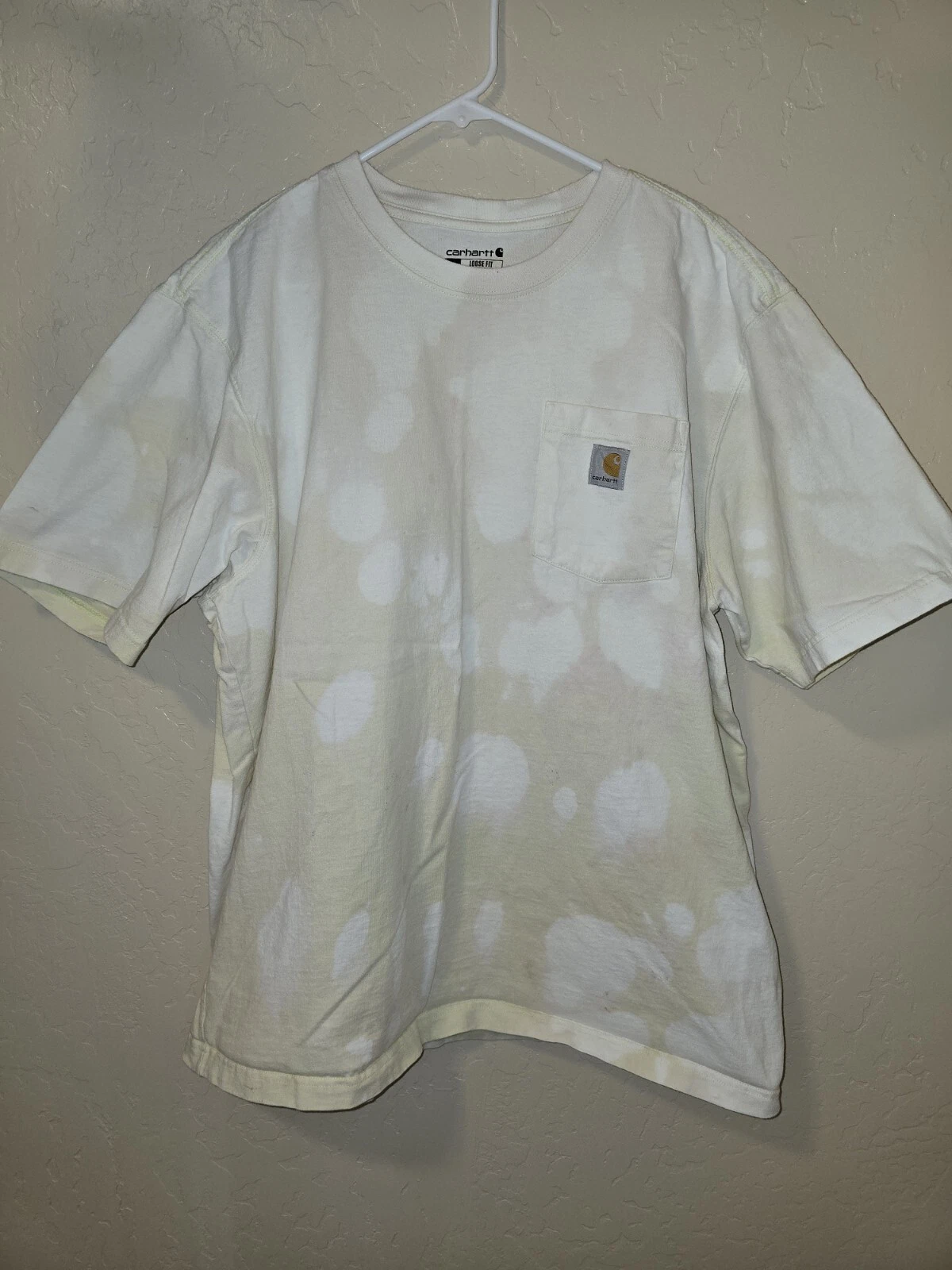 TIE DYE Carhartt T Shirt Men's XL Short Sleeve LOOSE FIT K87 G68 FAll 2021