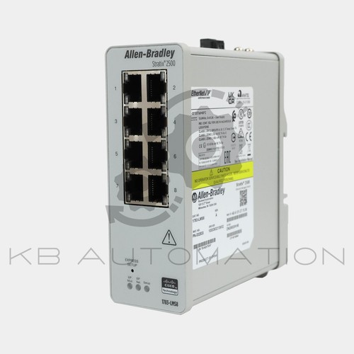 1783-LMS8 Stratix 2500 Lightly Managed Ethernet Switch, 8x 10/100Base-T Port - Bild 6 von 8