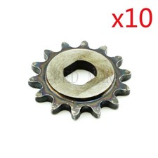 10pcs 14 Tooth Sprocket Dual D-bore for 25 chain electric scooter motors MY1020