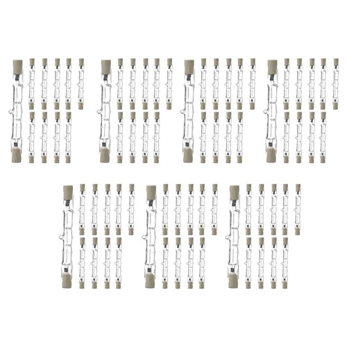 10x Halogen Light Bulb with Long Lifespan R7S Bulbs Linear Floodlight Bulb for