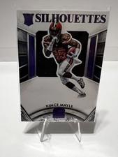 2015 Crown Royale Vince Mayle Rookie Silhouettes #241 Relic Patch Browns /25