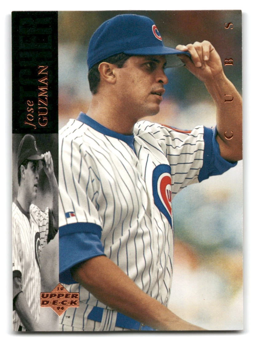 Jose Guzman 1994 Upper Deck Baseball #196 Chicago Cubs