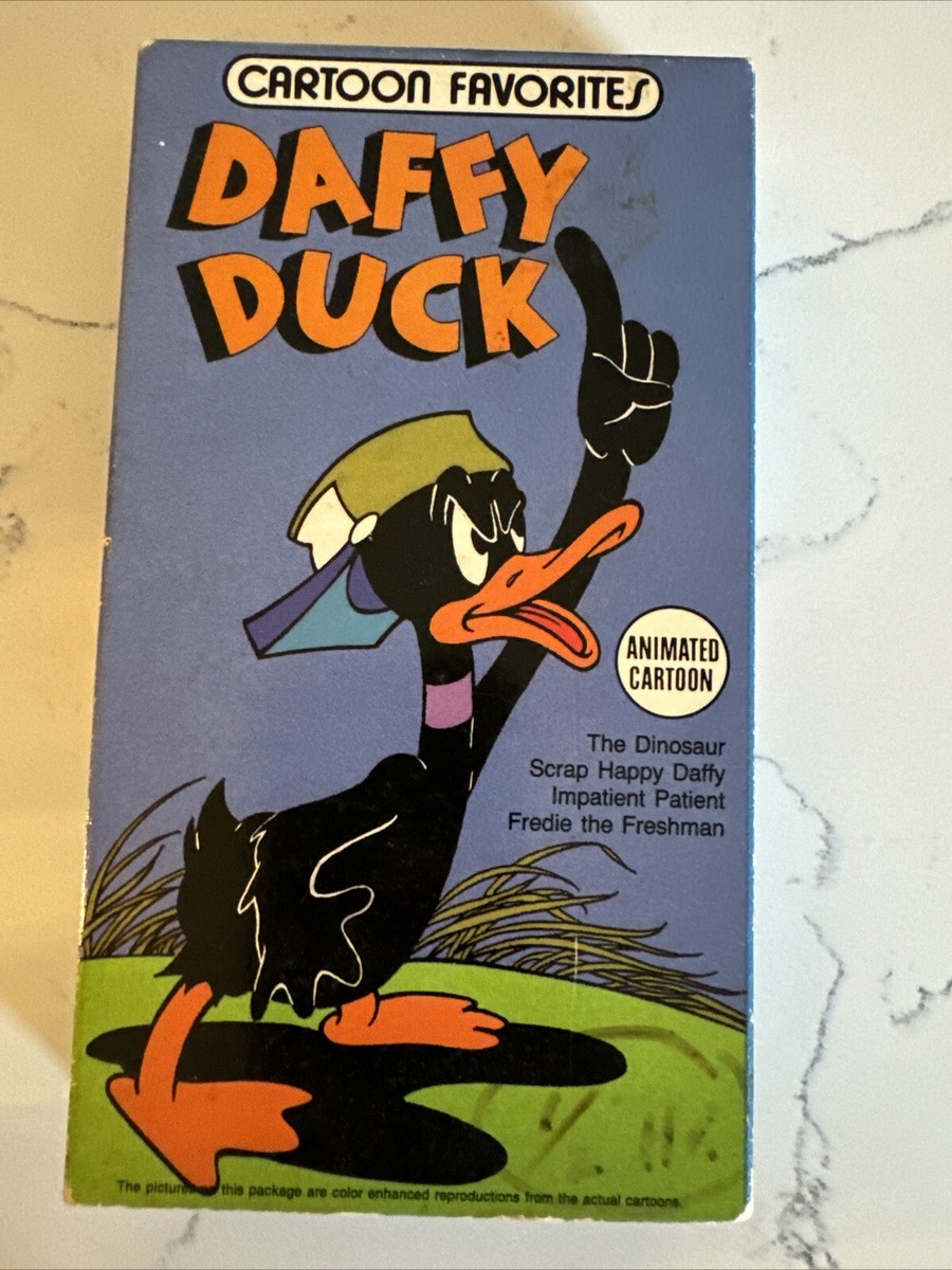 アメコミ DAFFY DUCK Daffy Duck ( Vintage VHS, 1990, Cartoon Favorites, Color