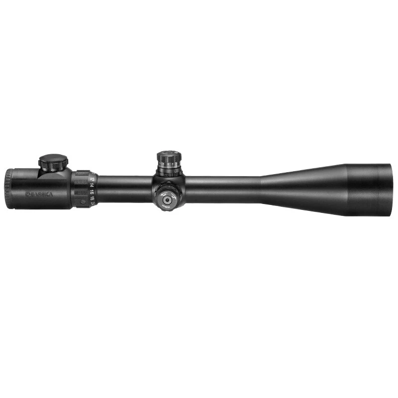 Mira para rifle Barska 10-40x50 Mil Dot IR retícula SWAT con montaje de anillo tejedor AC10550 Foto 3 de 4
