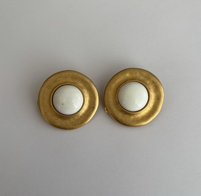 Vintage Designer Ohrclips von Erwin Pearl P.E.P. aus den 80-90ern (3,5cm)