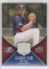 2009 Upper Deck USA National Team Game Jersey Andy Oliver Andrew #USA-AO e3n