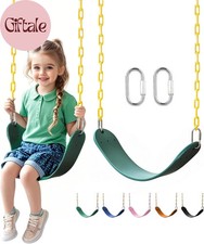 Heavy Duty Swing Seat, 66" Rust-Resistant Chains with 30" Ppc-Coated Section, Sw