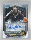 Obi Agbim 2025 Bowman Chrome #CPA-OA Auto 1st RC