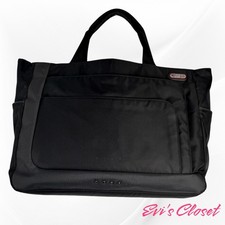 TUMI Satchel Tote Bag Black Ballistic Nylon Travel Weekender Cabin Carry On