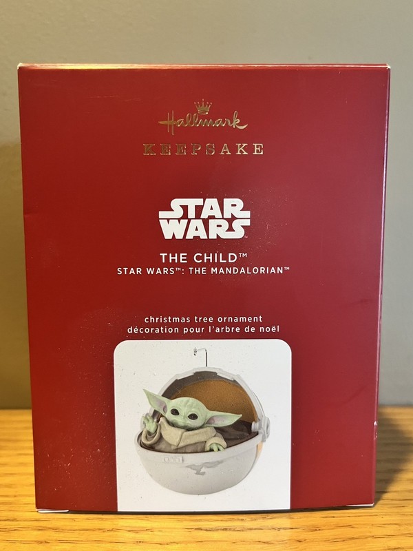 Hallmark Keepsake Star Wars Mandalorian The Child Ornament 2020 Christmas unused