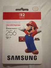Samsung Nintendo Switch 2 Micro SD Express Card (256GB) NEW