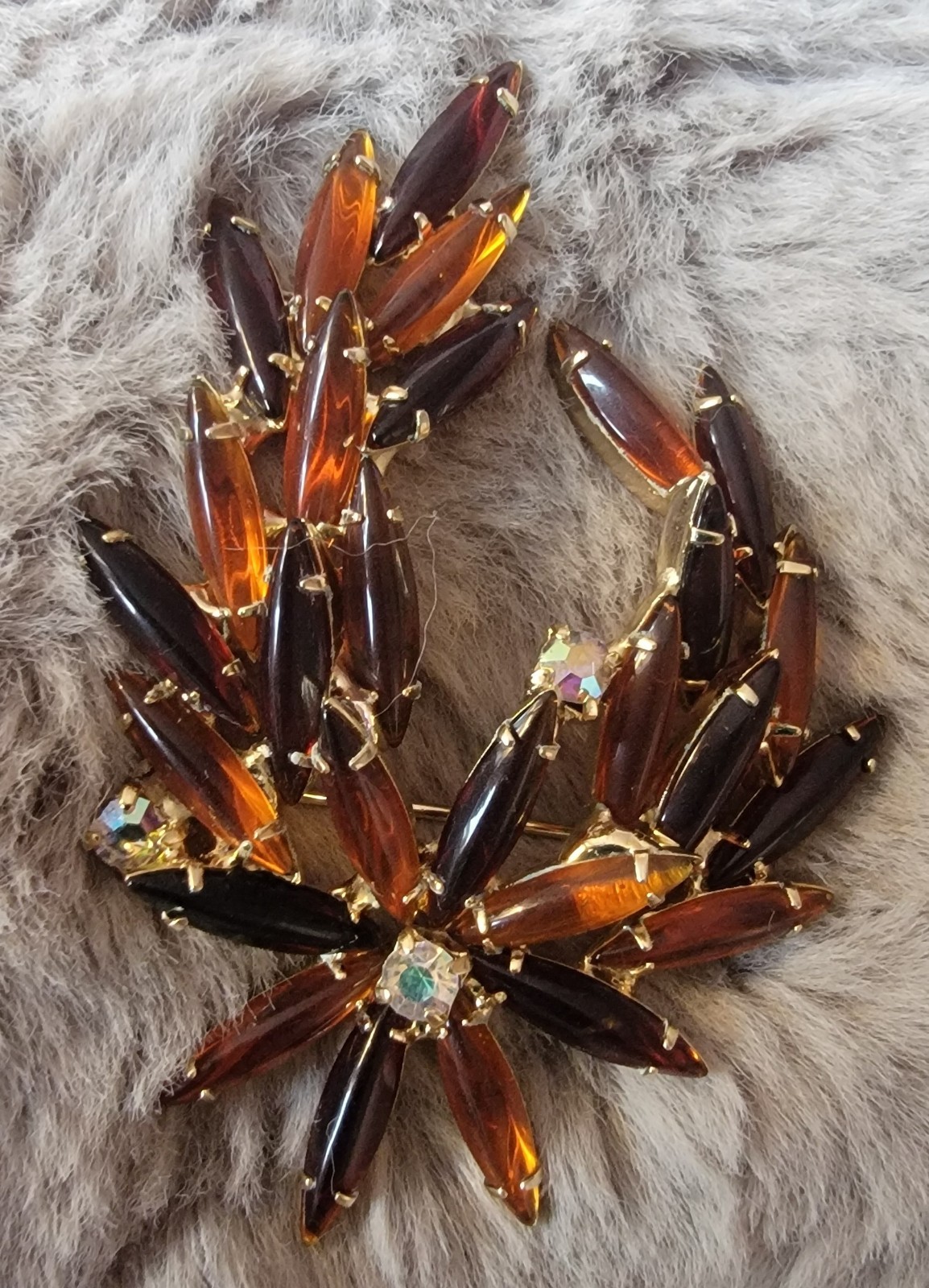 Vintage Juliana Rhinestone Brooch