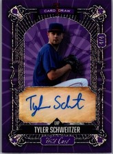 2024 Wild Card 5 Card Draw 4/4 Auto Parallel Tyler Schweitzer 5CDC-TSA Auto