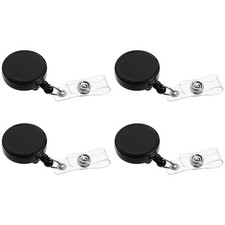 4 Pcs Badge Holder Id Card Sublimation Photo Name Badges Holders