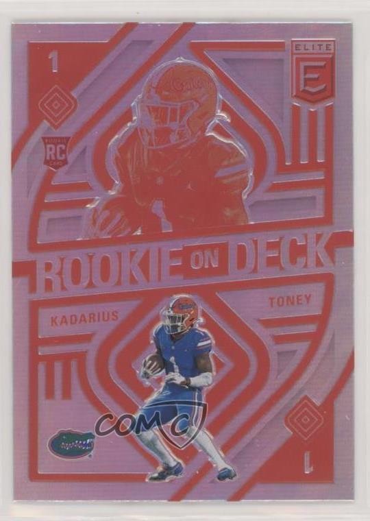 2021 Panini Donruss Elite Rookie On Deck Kadarius Toney #RD10 0c2