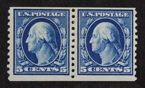 CKStamps: US Stamps Collection Scott#447 5c Mint LH OG 24 1/2mm