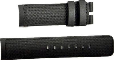 IWC  IW376803 Aquatimer Chronograph Black Rubber Watch Band Genuine 22mm x 22mm