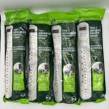 Greenlite Surge Protector Power Strip Smart Power Bar 7 Outlet 3FT Cord