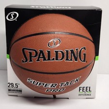 New Spalding Super Tack Pro Basketball 29.5  Composite Free Shipping