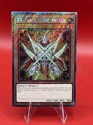 XX-Saber Emmersblade (Platinum Secret Rare) RA04-EN141 Quarter Century Stampede