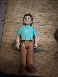 Little Tikes Dollhouse Doll Accessories Family Teal Shirt Dad Father Leader Guy