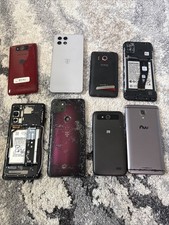 Lot Of 8 Android Phones - For Parts Only 