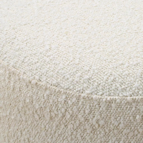 Chic 17" Swirls Ottoman - Stylish & Versatile Home Accent, 16" Wide - Picture 5 of 6