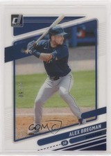 2021 Panini Chronicles Clearly Donruss Blue /50 Alex Bregman #1 0c6