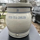 Antique Red Wing 3 gallon Water Cooler Stoneware Crock Minnesota Jug Pottery